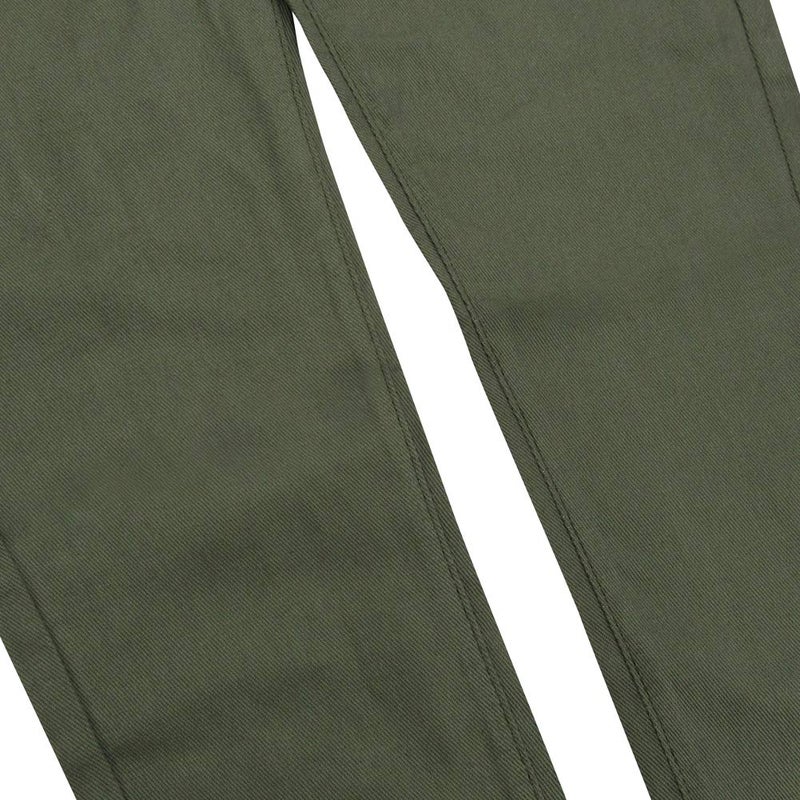 LONGBIDA Men's Denim Bib Overalls Fashion Slim Fit Jumpsuit with Pockets(Green,M) - Image 4